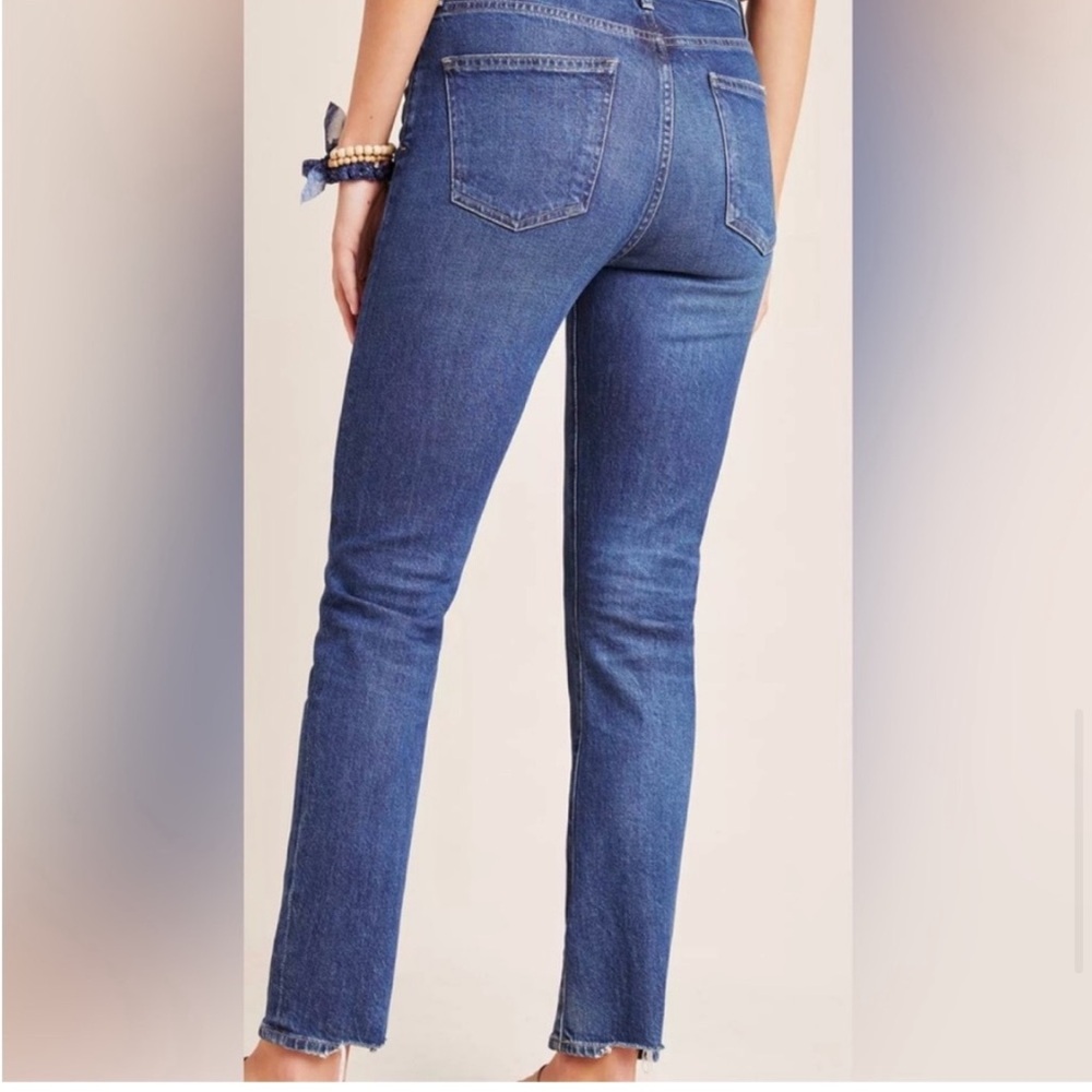 Citizens of Humanity Harlow Ankle High Rise Slim Jeans Blue Size 27 - Picture 3 of 16